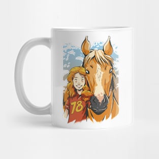 Child Friend Horse t shirt P R t shirt Mug